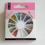 STRASS RHINESTONE NAIL ART RUEDA 600 PCS