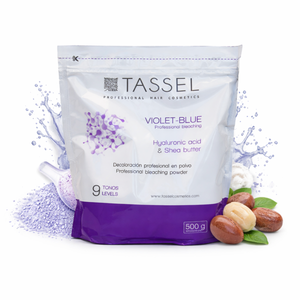 Polvo Decolorante Violet Blue Tassel 500g