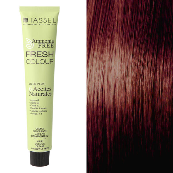 Tassel Fresh Colour Nº6.64 Rubio Oscuro Rojo Cobrizo Tassel Fresh Colour Nº6.64 Rubio Oscuro Rojo Cobrizo sin amoníaco