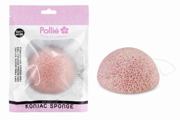 esponja konjac rosa